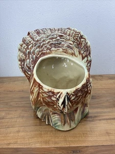 TARRO DE GALLETAS MCCOY DE COLECCIÓN RARO PAVO Base solamente - Imagen 1 de 6