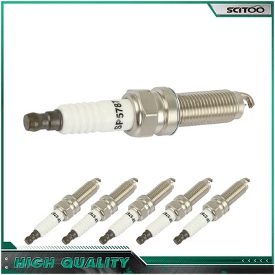 6Pcs Iridium Spark Plugs For 2010-2013 Acura MDX ZDX 2009-2012 Acura RL 3.7L - Image 1 of 4