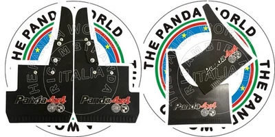 FIAT PANDA4X4 PARASPRUZZI LOGO PANDA 4X4 ROSSO N. 30 RICAMBIO COMPATIBILE - Immagine 1 di 4