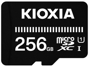 KIOXIA Old Toshiba Memory microSD 256GB UHS-I Compatible Class10 microSDXC (Tran - Photo 1 sur 6