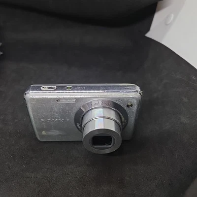 Sony Cyber-shot DSC-W220 12.1MP Digital Camera - Silver - No Charger #3 - Image 1 of 4