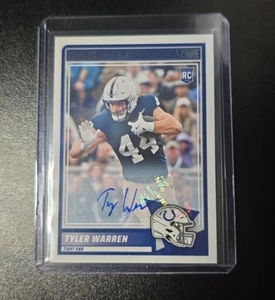 2025 Panini Score Football Tyler Warren Rookie Card Autograph #21 - Picture 1 of 2