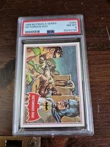 1966 Batman A Series Victorious Duo PSA 8 Near Mint #28A - Bild 1 von 2