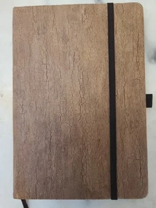 Thick Notebook - Eco-Friendly Natural Cork Hardcover Writing Ruled - Picture 1 of 4