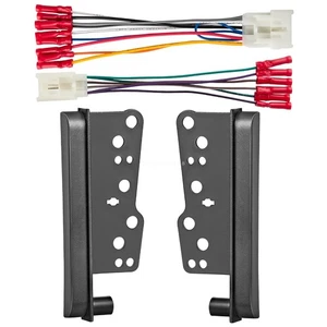 2 DIN Radio Installation Dash Kit W/Wire Harness For 2001-2007 Toyota Highlander - Bild 1 von 8