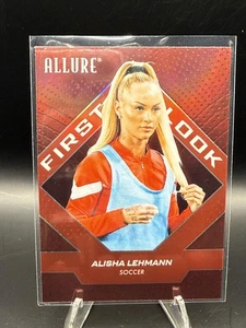 2025 Upper Deck Allure SE #126 Alisha Lehmann Red Rainbow - Bild 1 von 2
