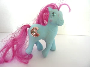 Vintage My Little Pony G1 Princess Royal Blue 1987 Ponies MLP Moon Gem Sapphire - Picture 1 of 7