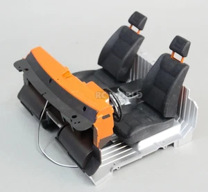 Scale LC70 Toyota Land Cruiser Cockpit Interieur mit LED Armaturenbrett #48615 - Bild 1 von 22