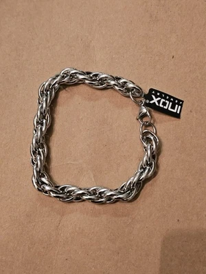 Pulseira de corrente nórdica celta joalheria INOX aço inoxidável masculina 8" - Imagem 1 de 4