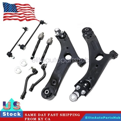 Kit de brazos de control inferiores de 8 piezas para Hyundai Tucson 2010-13 para Kia Sportage 2011-13 Foto 1 de 4
