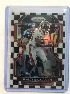 2021 PANINI PRIZM HARDY NICKERSON BLACK AND WHITE CHECKER TAMPA BAT BUCCANEERS - Picture 1 of 3