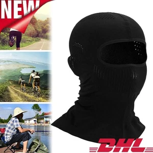 Winddicht Gesichtsmaske Sturmhaube Wintermütze Balaclava Motorrad Ski Fahrrad- - Bild 1 von 10