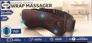 New Sealy Vibrating Foldable Hands-Free Total Body Vibrating Wrap Massager, NEW - Picture 1 of 8