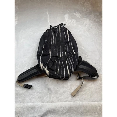 Adidas by Stella McCartney Backpack Black White Drawstring Bag Packable - Image 1 of 4