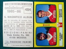 1985-86 FOOTBALLERS 85-1986 n 484 MONZA AMBU SPOLLON - Panini velina figure