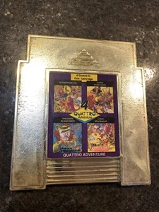 QUATTRO SPORTS GAME ORIGINAL Nintendo System CLASSIC 1985 NES HQ - Picture 1 of 1