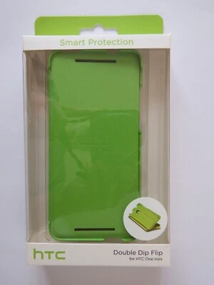 HTC One Mini Double Dip Flip Cover Case HC V851 Genuine Official Green - Image 1 of 4
