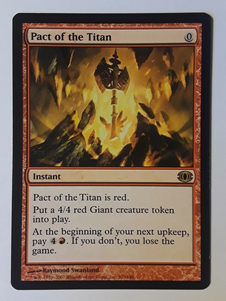 Pact of the Titan Future Sight Magic the Gathering mtg x1 - Image 1 of 1