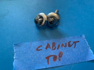 Sony TC-854-4 Reel to Reel Player Parting Out 1 Top Cabinet Screw and Washer - Picture 1 of 2