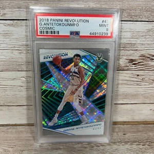 2018-19 Panini Revolution GIANNIS ANTETOKOUNMPO #81/100 Cosmic PSA 9 Mint! - Picture 1 of 2