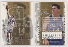 2000-01 Upper Deck Black Diamond Gold /250 Eduardo Najera #91 Rookie RC
