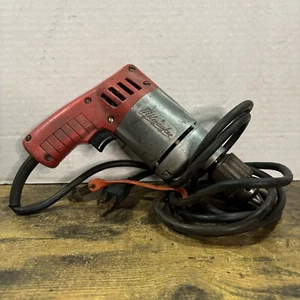 Vintage Milwaukee Hammer Drill? Screw Shooter? Cat No. Gone - Has Chuck Key - Picture 1 of 12