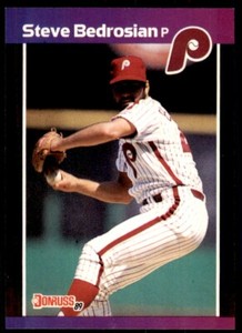 1989 Donruss Steve Bedrosian Baseball Cards #75