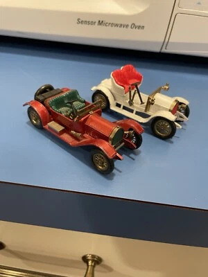 Lot Of 2 Vintage Lesney Matchbox Models of Yesteryear (1909 opel + 1914 Stutz) - Image 1 of 4