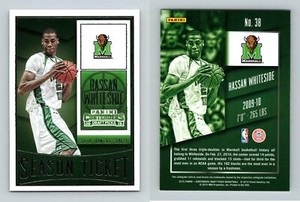 Hassan Whiteside #38 Contenders Draft Picks Basketball 2015 Panini Trading Card