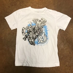 Neu ohne Etikett Jungen Jugend Large Marvel Avengers Assemble Del Sol Farbwechsel T-Shirt - Bild 1 von 3