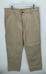 Pantalones de trabajo Daily Paper para hombre XL caqui utilitarios ropa de calle frente plano chinos - Imagen 1 de 8