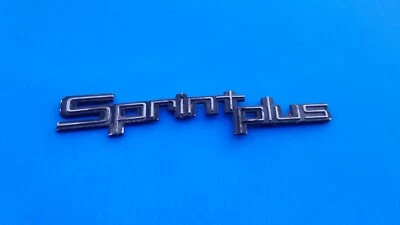 Chevrolet Sprint Plus 1986 1987 emblema insignia símbolo logotipo usado vintage OEM B1 Foto 1 de 3