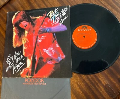 Pat Travers Band Live! Go For What You Know 1979 Promo LP UNPLAYED - Image 1 of 4