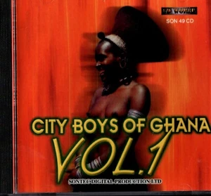 CITY BOYS OF GHANA. Vol. 1. Ghana. CD. Sontec 49. Like New - Picture 1 of 2