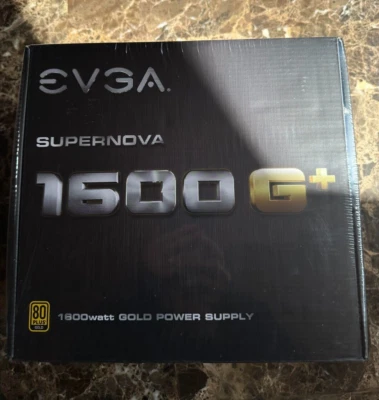 Sealed EVGA Supernova 1600 G+ Gold Power Supply - Image 1 of 4