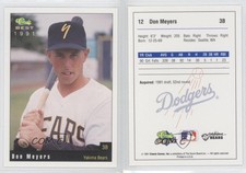 1991 Classic Best Yakima Bears Don Meyers #12