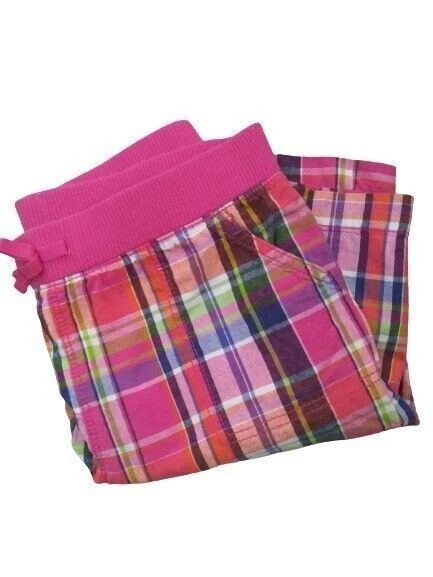 Pantalones cortos a cuadros Faded Glory para niñas Foto 1 de 4