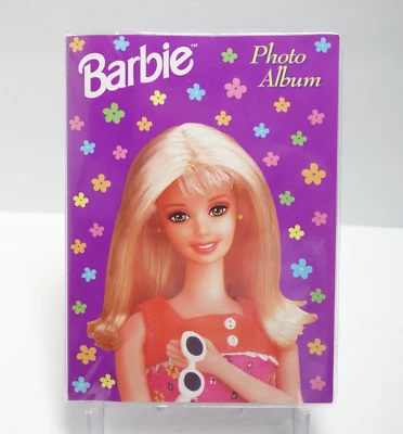 Álbum de fotos de Barbie tiene capacidad para 24 fotos flores púrpuras libro de fotografías Foto 1 de 4