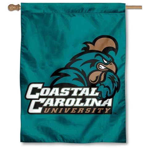 Coastal Carolina Chanticleers Two Sided House Flag Cover