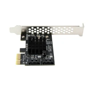 SATA 3.0 Erweiterungskarte III PCIe PCI Express zu 6 Gbit / s Karte Adapter - Bild 1 von 8