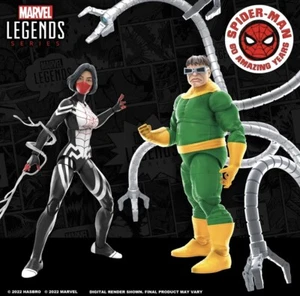 Marvel Legend Series Spider-Man 60th Ann. Marvel’s Silk and Doctor Oct Pre-Order - Picture 1 of 3