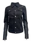BLK DNM Women's Furman Patched Jeans Jacket 6 #WK352001 Size S NWT