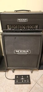 AMPLIFICATORE VALVOLARE Testata mesa boogie Triple Crown TC 50 + Cassa mesa 2x12 - Foto 1 di 12