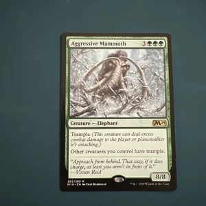 Agressive Mammoth Magic The Gathering 302/280 - Picture 1 of 2