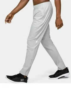 IMG Academy Under Armour Trainings-Aufwärmhose weiß grau Herren Small - Bild 1 von 7