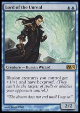MTG Lord of the Unreal Foil EXC-Lord of the Unreal-m12-Magic
