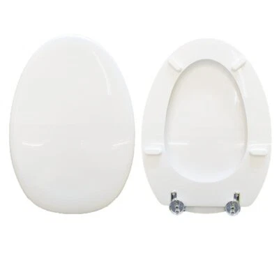 Copriwater Join Lungo Pozzi Ginori legno rivestito in resina poliestere bianco