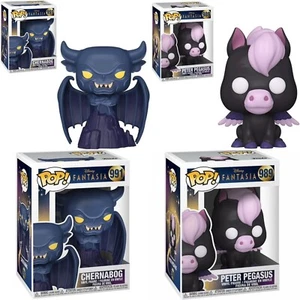 🚨🚨 Funko Pop! Disney Fantasia #991 Chernabog, 989 Peter Pegasus w/Protectors - Picture 1 of 7