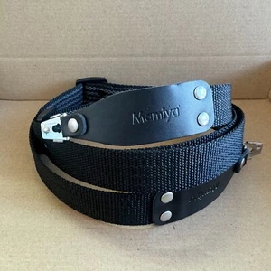Black Adjustable Nylon Shoulder Strap For Mamiya 645 M645 1000S C220F C330 C330S - Picture 1 of 6
