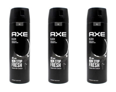 Axe Deospray Black XL Größe , 3x200ml EAN8720181025891